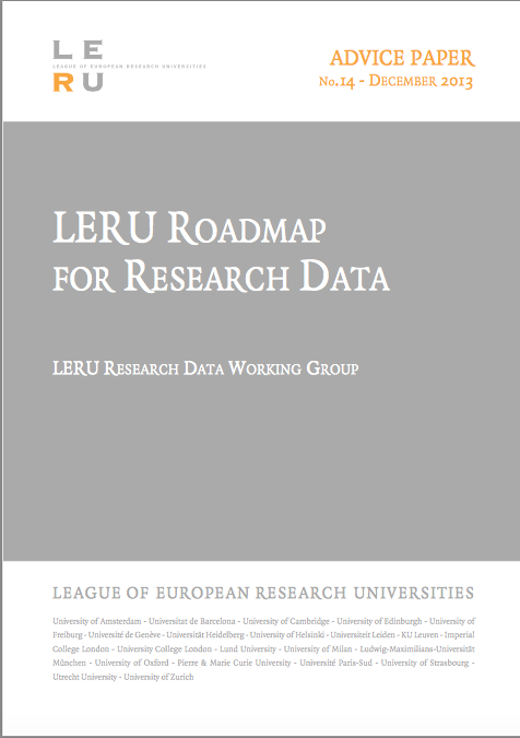 LERU Roadmap for Research Data - thumbnail